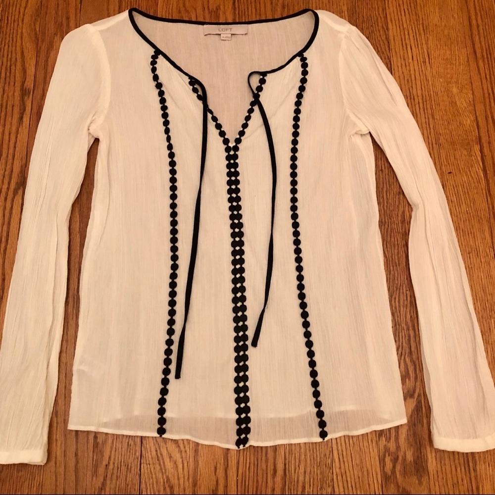 White top from Loft